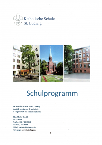 Schulprogramm der Katholischen Schule St. Ludwig in Berlin